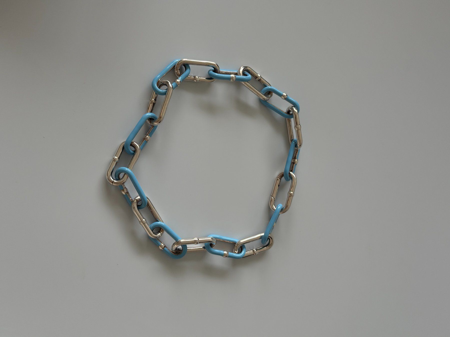 Bottega Veneta Ketten: New silver necklace Bottega Veneta – Neu und originalverpackt aus Lugano von juledo