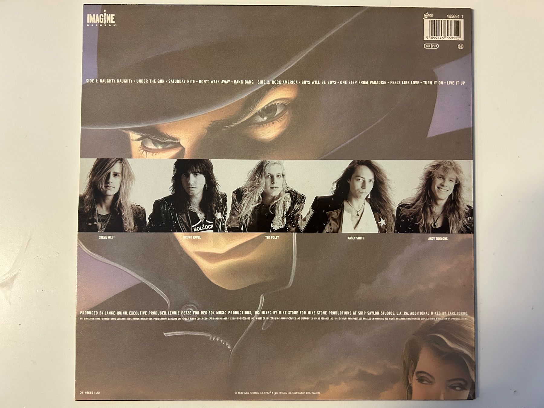 Dischi in vinile: Danger Danger - Rare Vinyl LP – Usato da Aesch BL venduto da BlueMusicRecords 1