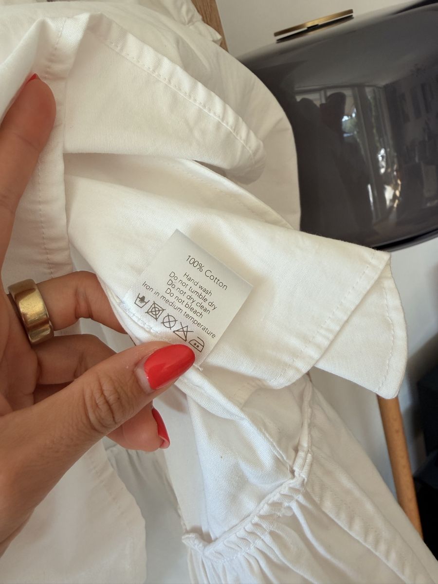 Vestiti: Robe chemise blanche S-M – Nuovo e nell'imballaggio originale da La Croix (Lutry) venduto da secondhandZara 4