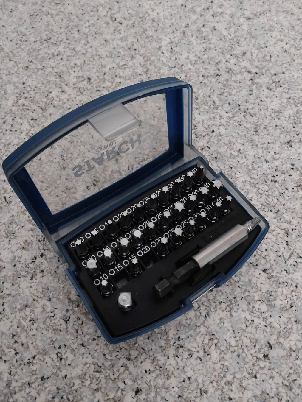 Alle Werkzeuge: Bitsatz Torx T10-T40 mit Halter gut erhalten – Neu und originalverpackt aus Ruswil von Swissflip