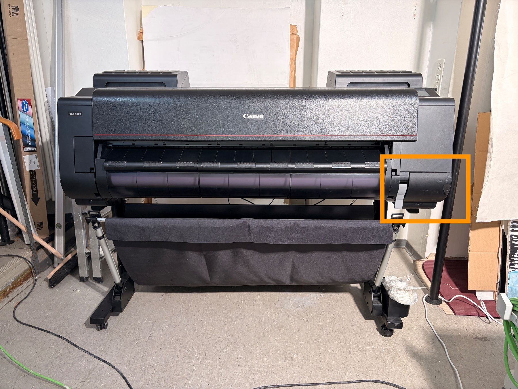 Canon Stampanti: Grossformatdrucker Canon imagePROGRAF PRO-4000 gebraucht – Usato da Zürich venduto da studiobellevue 5