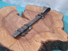 1 gerader Stossriegel, 20.5cm, Schmiedeisen (4158#TBS1)