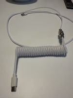 USB C Coiled Cable - USB C zu USB A Kabel für Tastatur