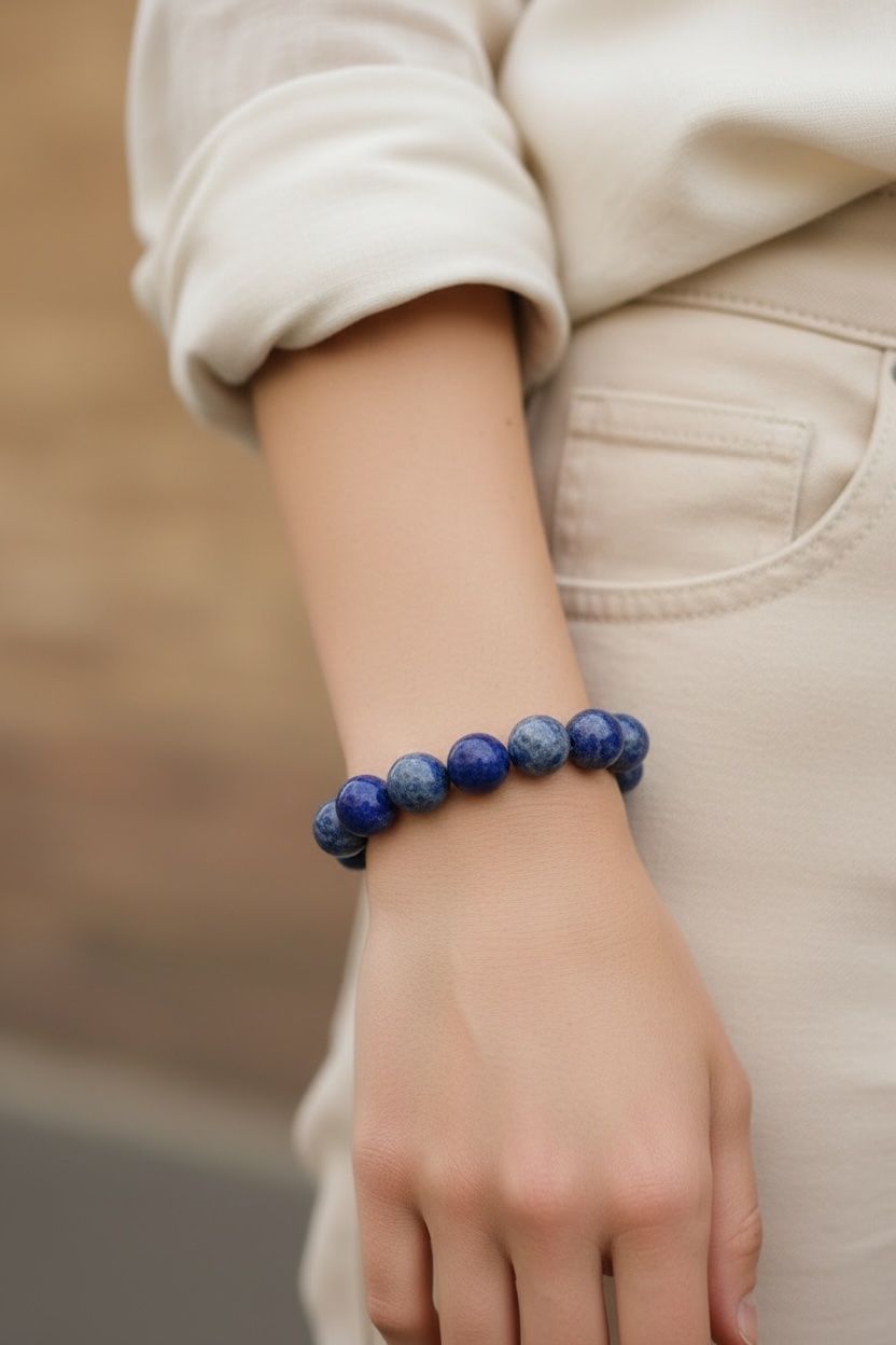 Bracciali & Braccialetti: Lapislazuli Armkette NEU – Nuovo e nell'imballaggio originale da Basel venduto da Chili007 1