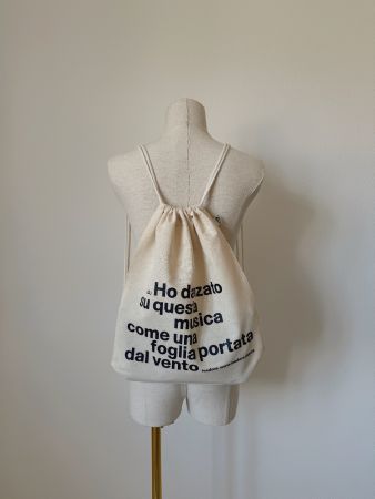 Isadora - Zainetto a sacco in cotone resistente