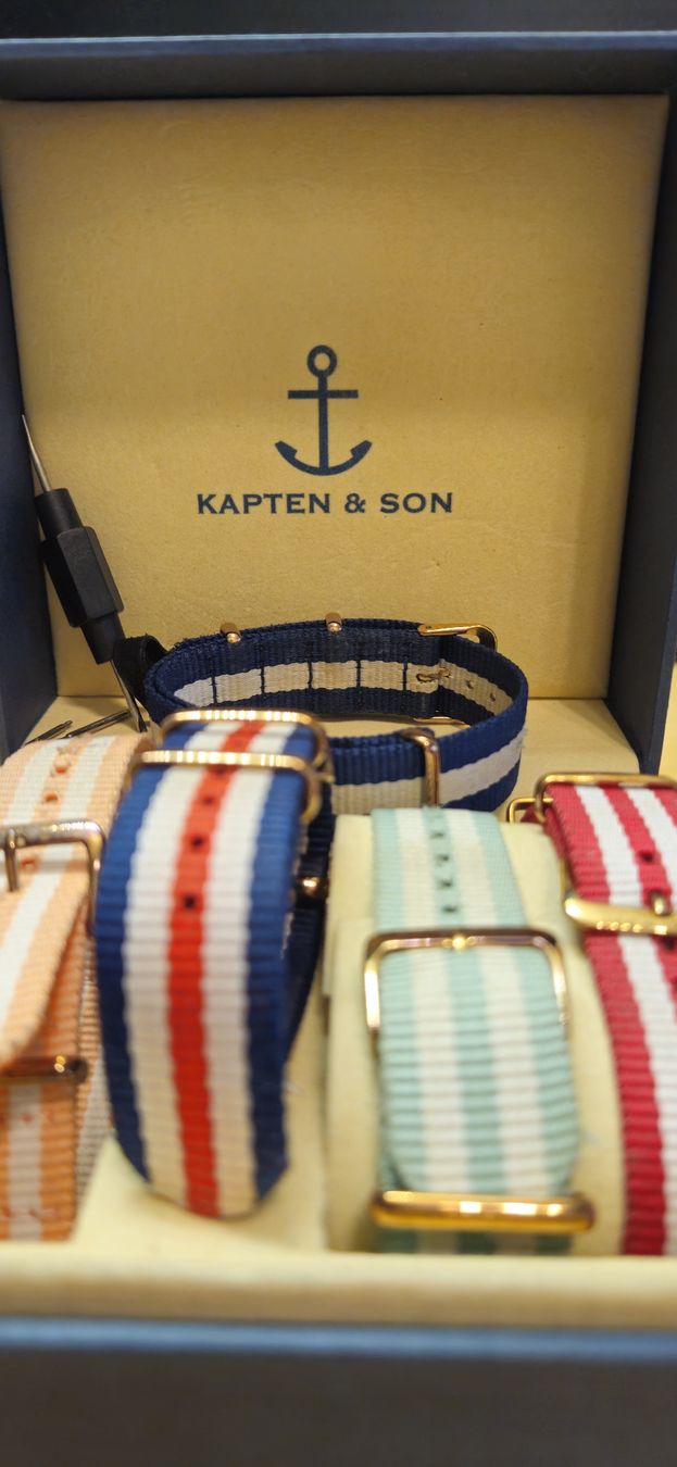 Armband Wechseln Kapten And Son Stoffarmband Kapten And Son