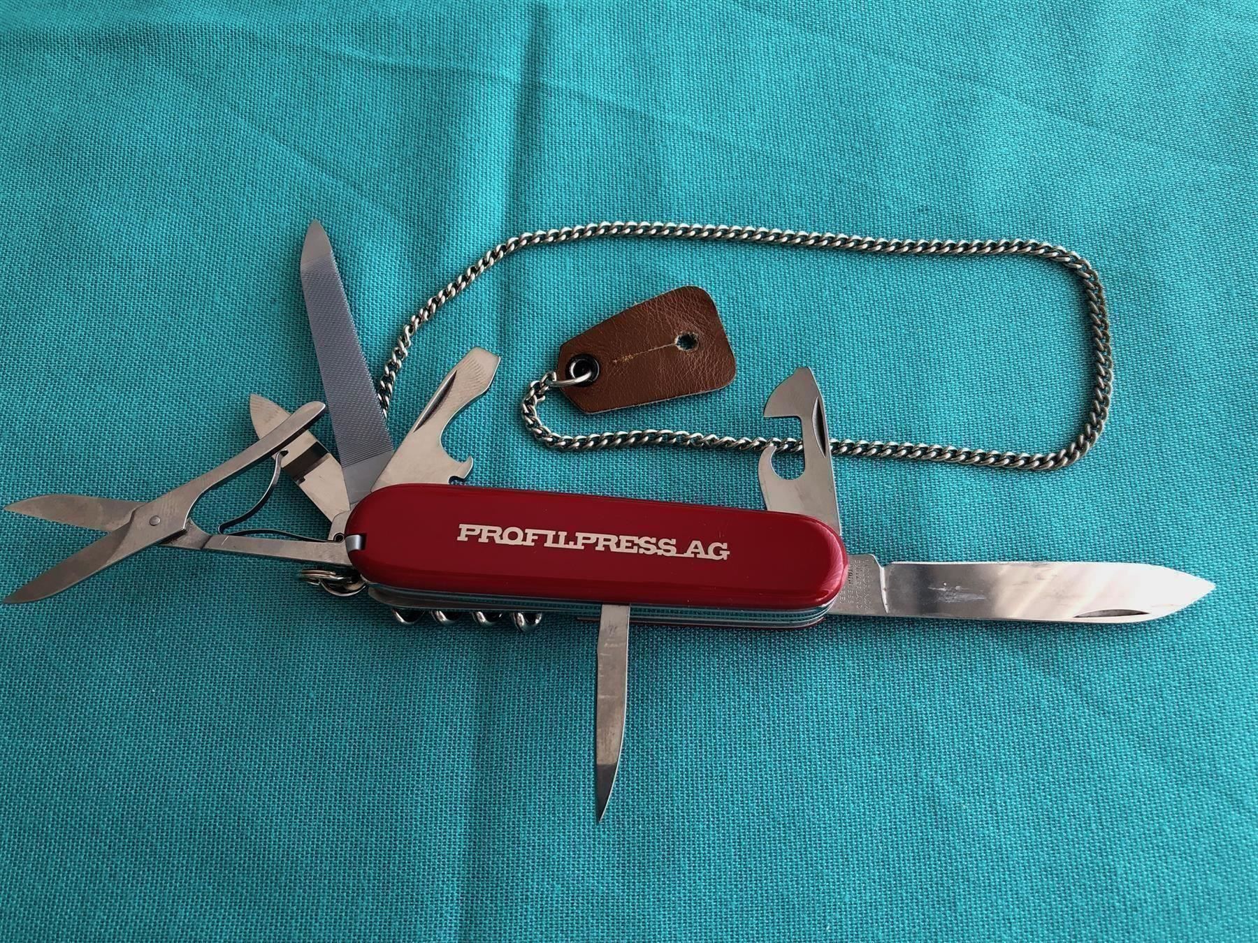 Coltelli tascabile: Schweizer Armee Messer Victorinox, Kette – Usato da Steinhausen venduto da Super05 5