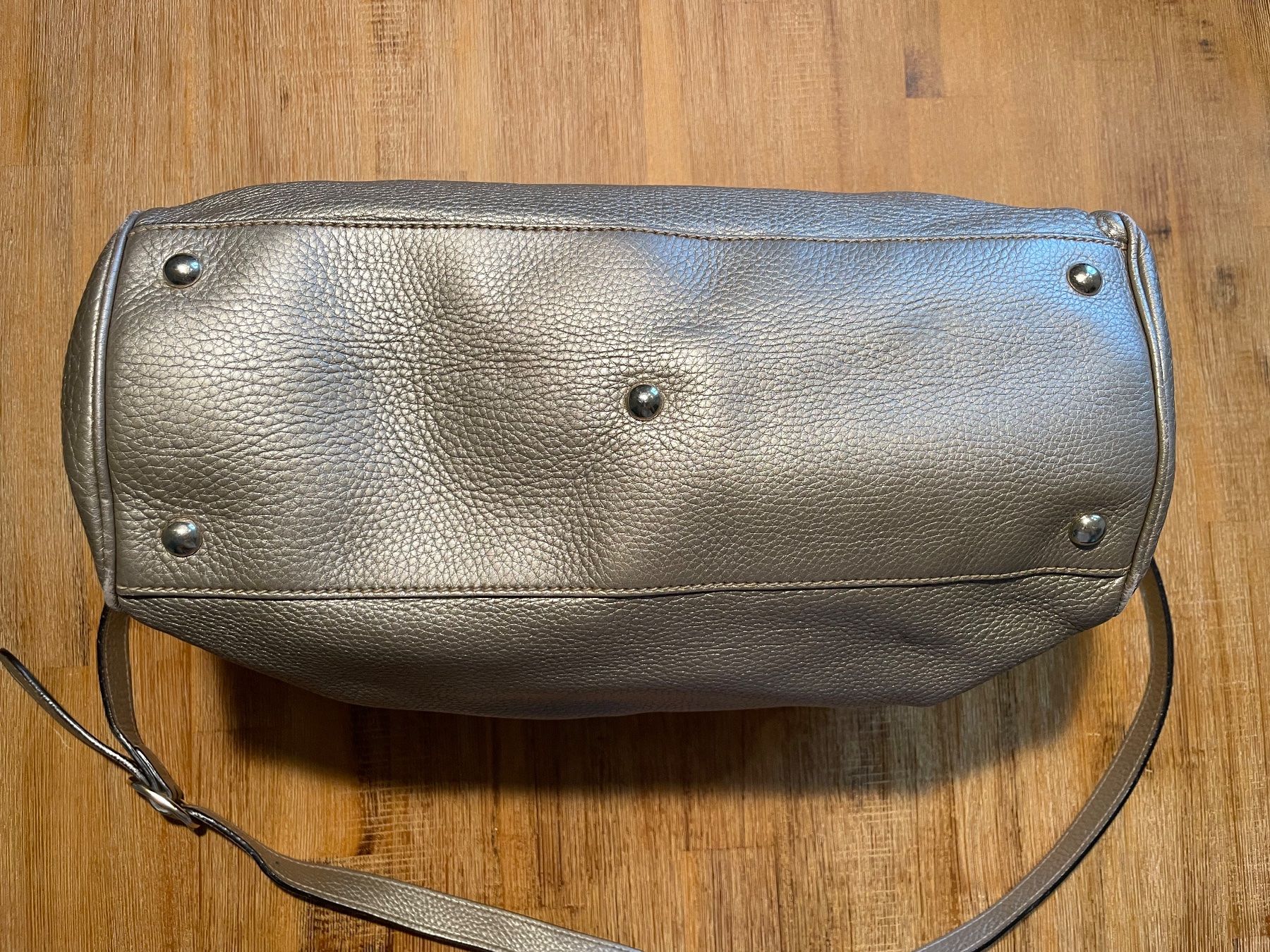Gucci Taschen für Damen: Gucci Bamboo two way Tote silber – Gebraucht aus Horn von JCGA 2