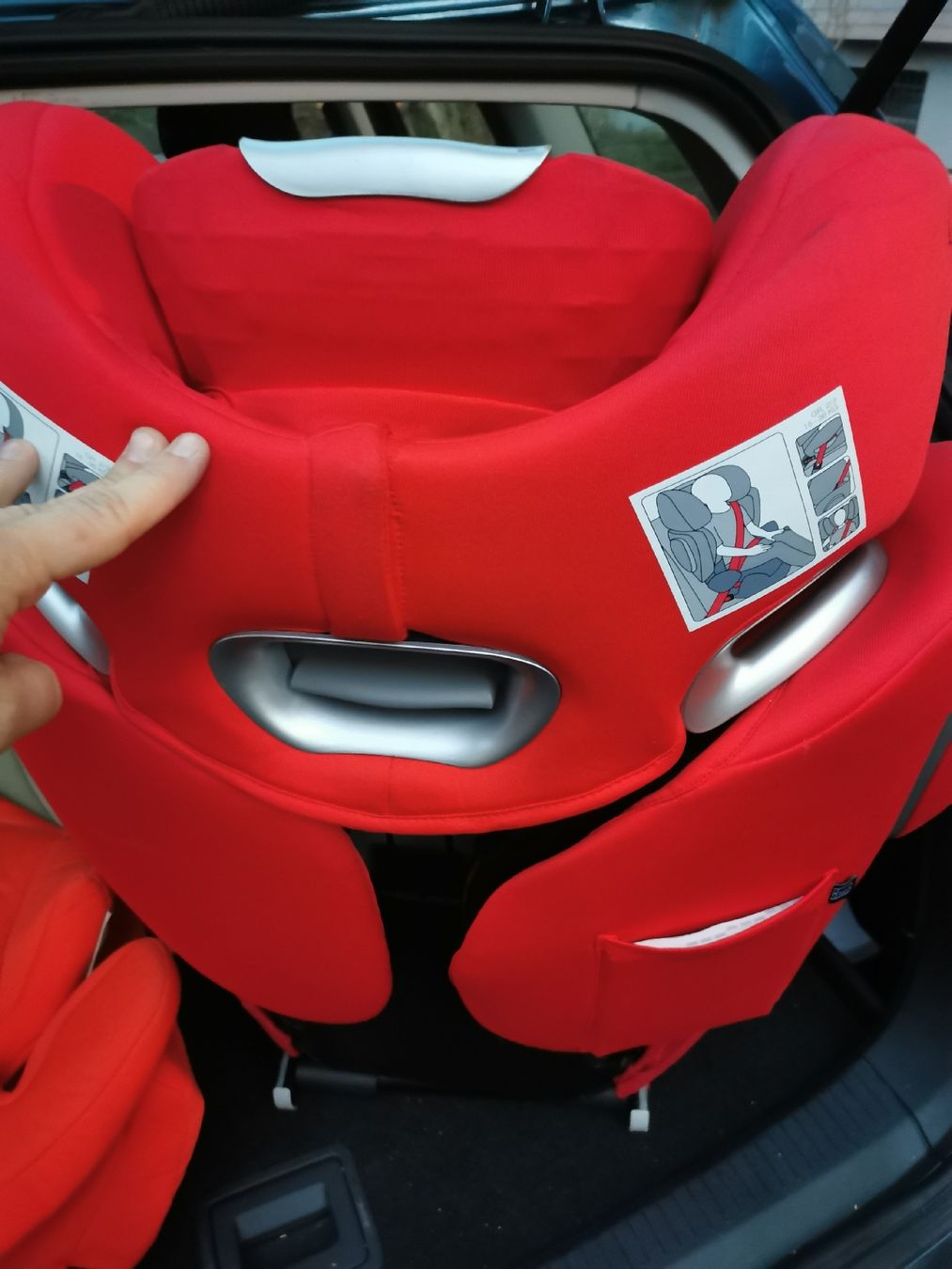 Cybex Seggiolini per auto: Cybex Solution Q2-Fix Kindersitz, 15-36kg – Usato da Cham venduto da julayla 5