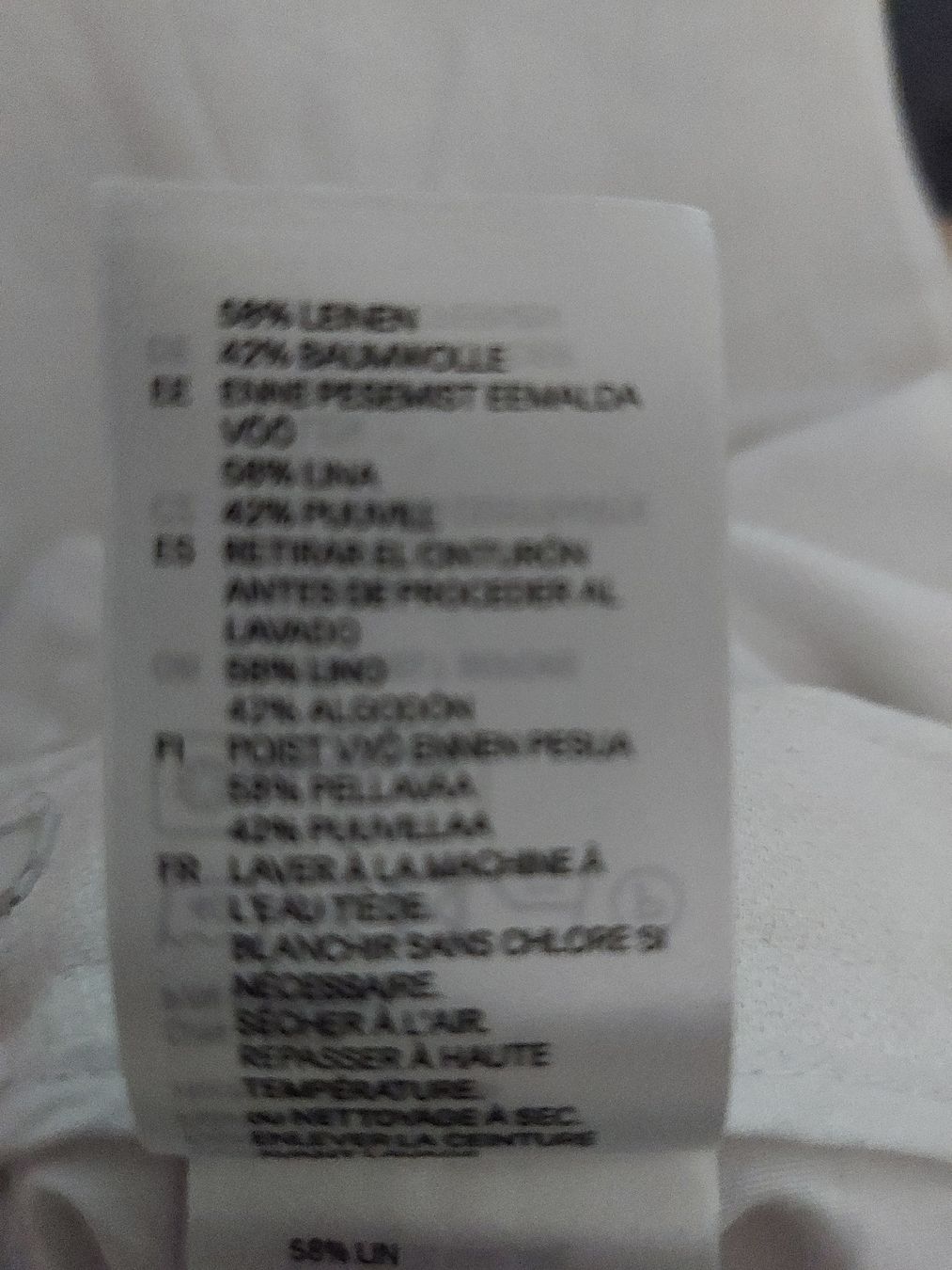 H&M Pantaloni: Neue H&M Sommerhose Leinen Gr.36 – Nuovo (secondo la descrizione) da Balsthal venduto da Trendline55 6