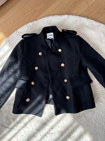 Zara Damen Jacke, schwarz, Gr. M, Winter, Top Zustand! (55)