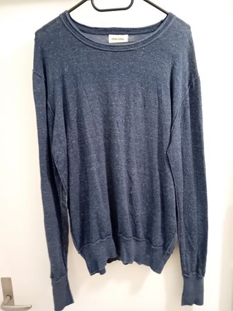 Diesel Original Herrenpullover Sweatshirt Dunkelblau Sexy L