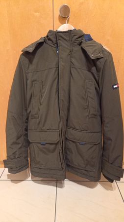 Parka Tommy Hilfiger vert foncé -Taille S - Excellent état