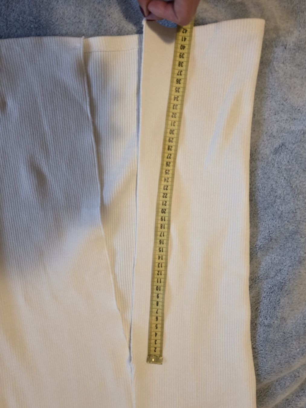 Zara Röcke: Zara Knit Maxi Rock, Weiss, Gr. S – Neu (gemäss Beschreibung) aus St Gallen von vir_5kgt 3