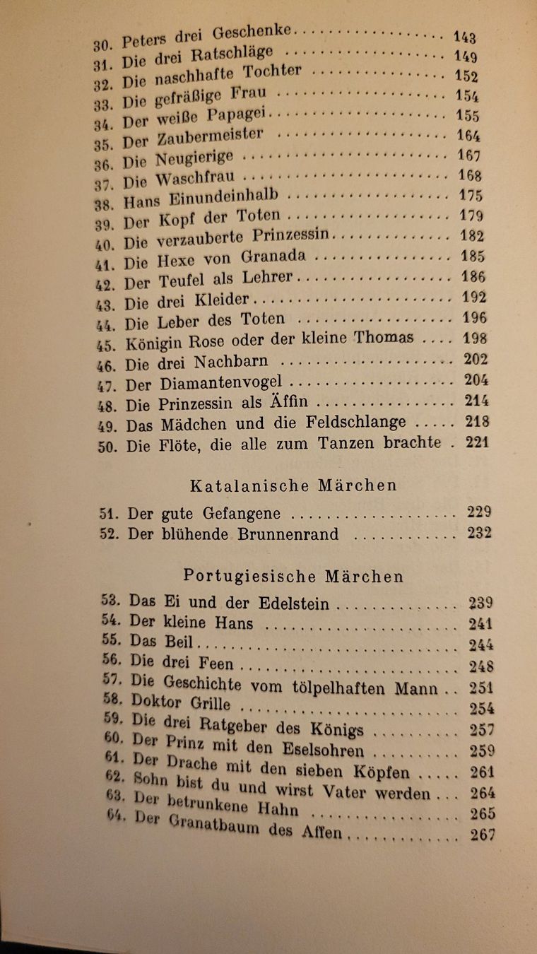 Libri: Buch SPANISCHE UND PORTUGIESISCHE MÄRCHEN – Usato da Basel venduto da spinne02 6