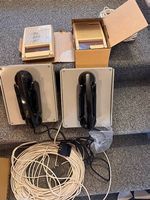 Telecall Gegensprechanlagen mit Handapparaten und Kabel