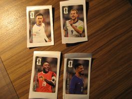 4 Panini/ Coca Cola Fussball WM Bildli
