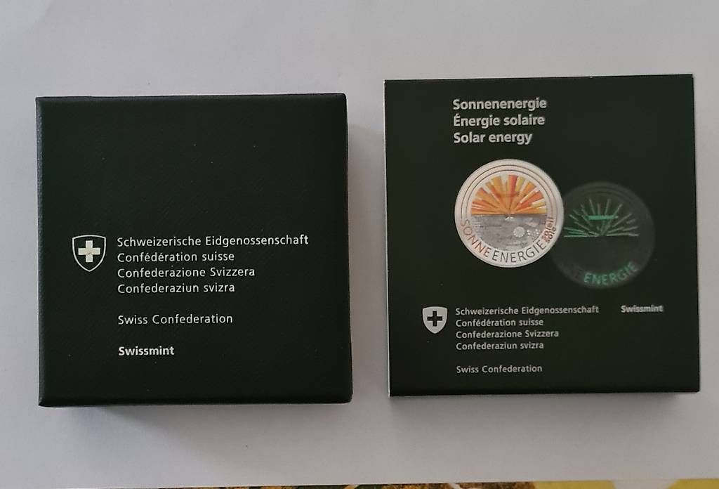 Tutti le monete: Monnaie Suisse Commémoratives – Nuovo e nell'imballaggio originale da Estavayer-Le-Lac venduto da limo-nade