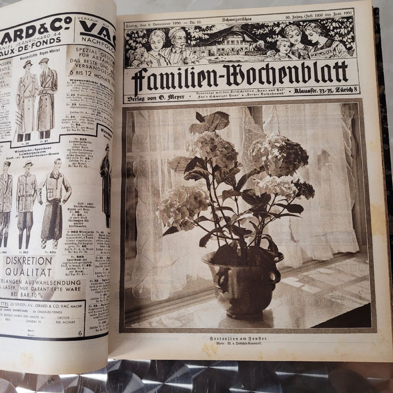 Libri: buch zürcher wochenblatt 1930 – Usato da Reichenburg venduto da AK307 5