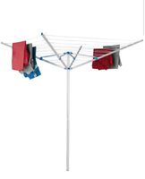 Wäschespinne aus Aluminium, klappbare Tragarme, 150 x 150 x