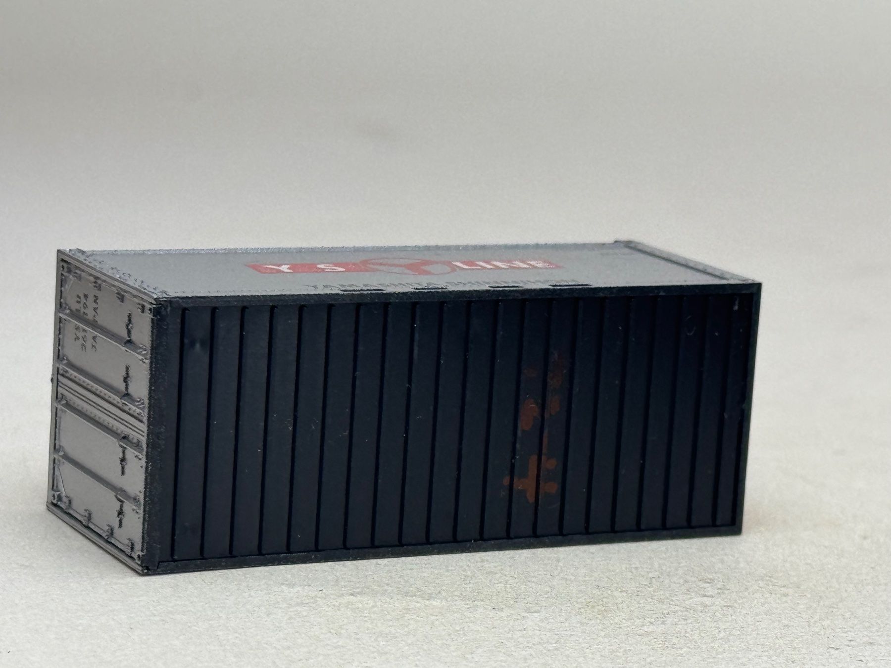 Modellini di ferrovie: EB- 20 Ft. Container YS Line – Usato da Elm venduto da Wikmtz 2