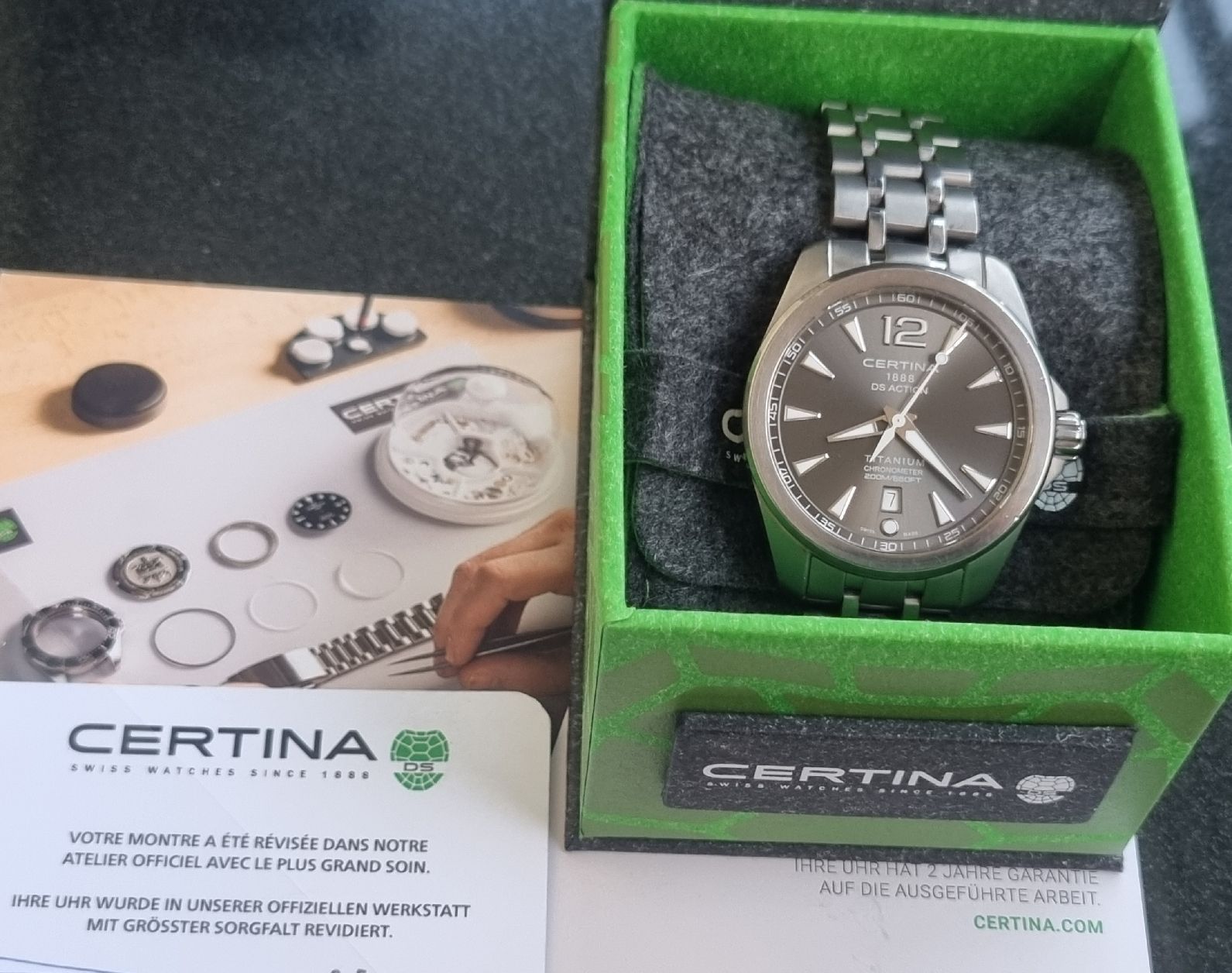 Certina Uhren: Montre Certina DS Action Titane Chronograph 200 m – Gebraucht aus Les Cullayes von yan_nvn9 2