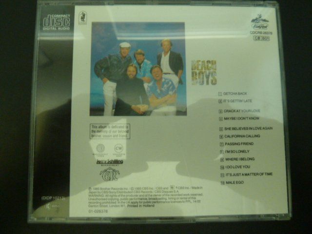 CD: Beach Boys - same  (vergriffen) – Usato da Au ZH venduto da sikoku 2