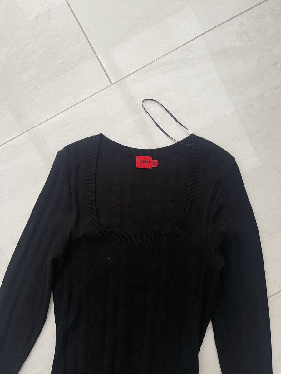 Hugo Boss Vestiti: Hugo Boss Strickkleid, Schwarz, Gr. S – Usato da Weisslingen venduto da Spiegelbild0 1