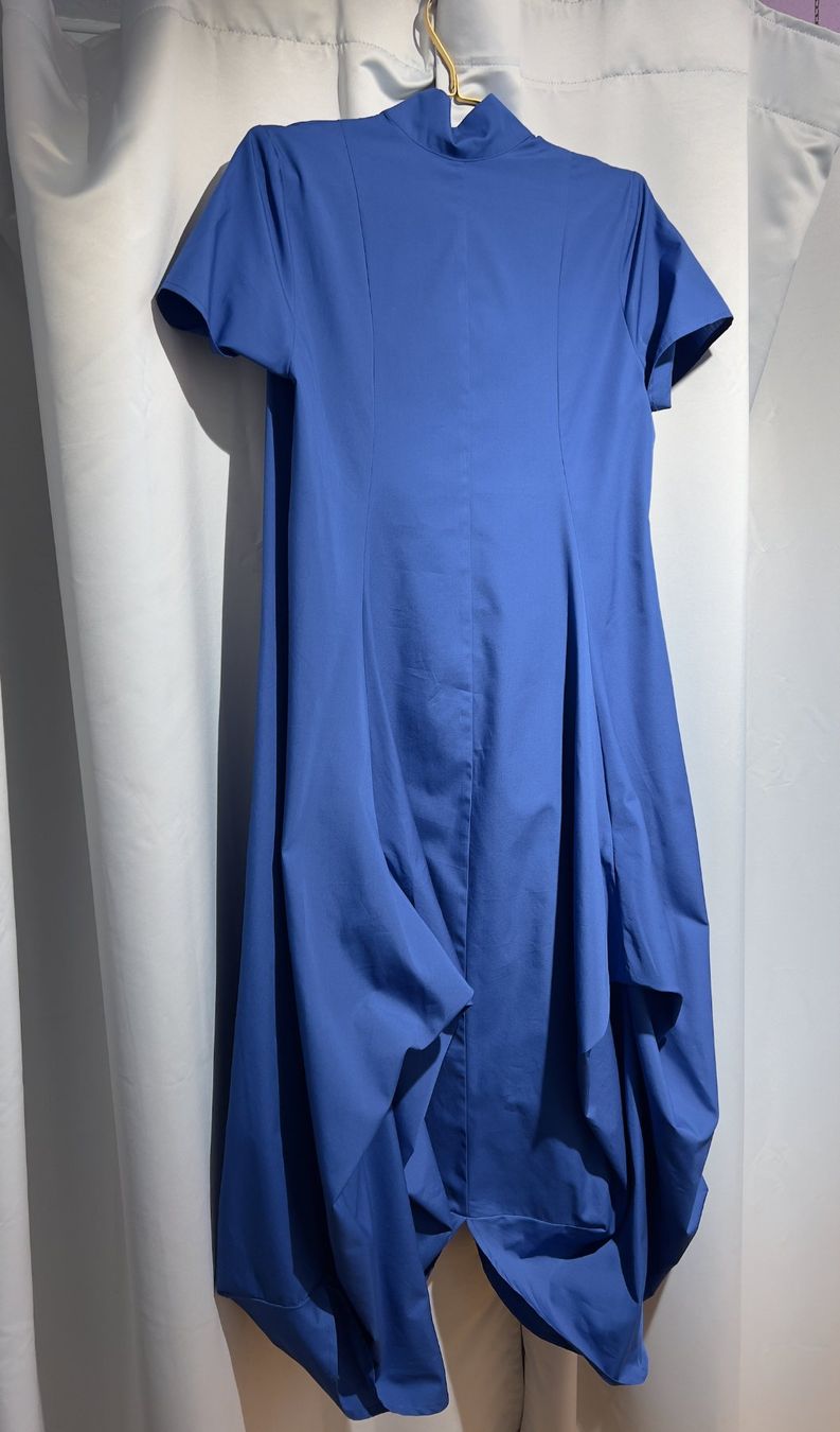 Vestiti: Königsblaues Designerkleid - Kurzarm – Nuovo e nell'imballaggio originale da Zürich venduto da Naebeli 9