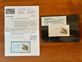 Abart 85 Rp. Buchfink, SBK Nr. 1236 mit seltenem Druckfehler