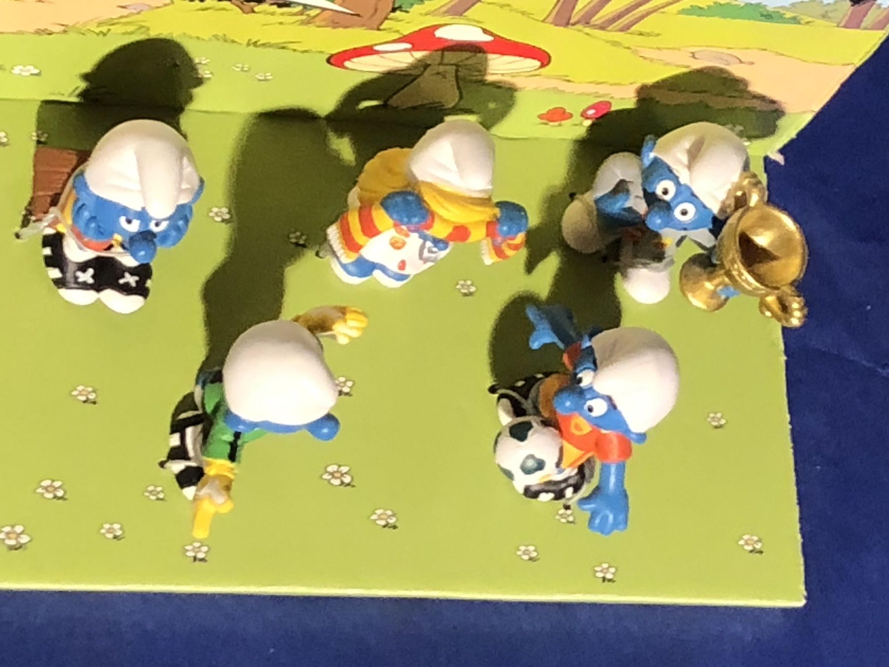 Schleich Statuette: Schleich - Retro Schlumpf Set 2000 - 2009 – Usato da Oberkulm venduto da Weberlisa 4