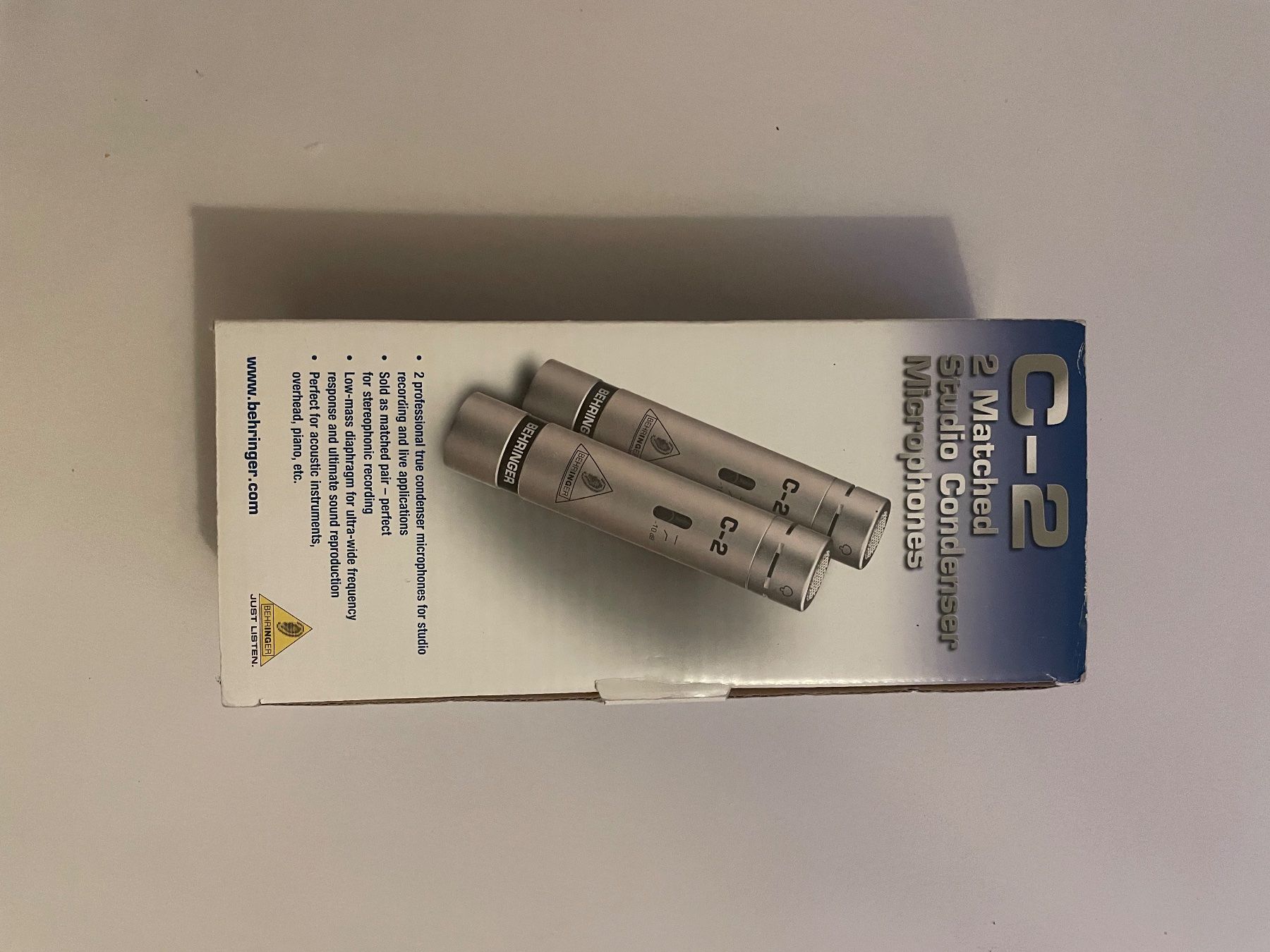 Microfoni: Behringer C-2 Matched Studio Kondensator Mikrophone – Nuovo (secondo la descrizione) da Bern venduto da Baja35