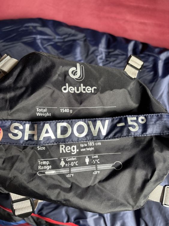 Deuter Schlafsack Shadow -5° bis 185cm mit Sack (Gebraucht) in für CHF ...