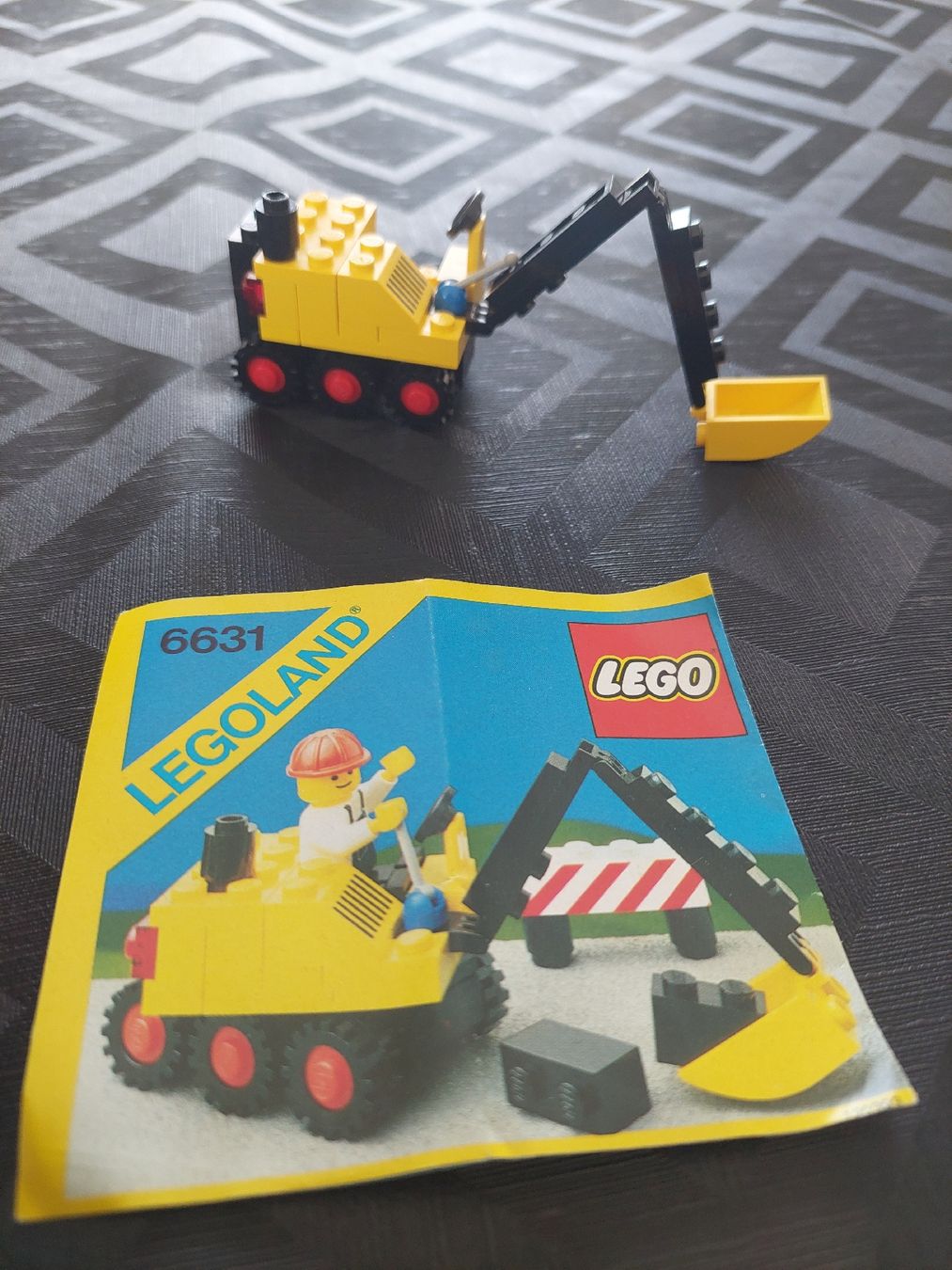 Lego Giocattoli: Legoland Löffelbagger Set 6631 von 1985 – Usato da Zetzwil venduto da sti_x9xf 3