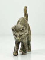 FRANKLIN MINT – Kleine Katze Figur „American Pewter Cat“