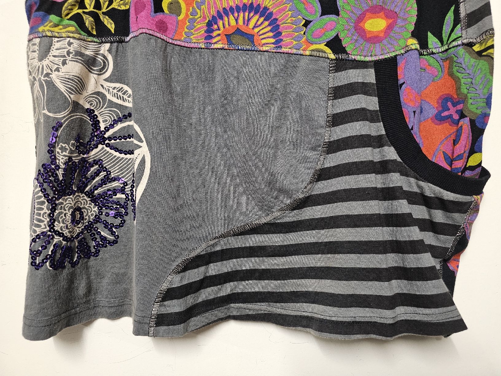 Desigual Gonne: Jupe Desigual/Originale/Multicolore/Stylée/Coton/Taille:40 – Nuovo (secondo la descrizione) da Basel venduto da Paloma6261 2