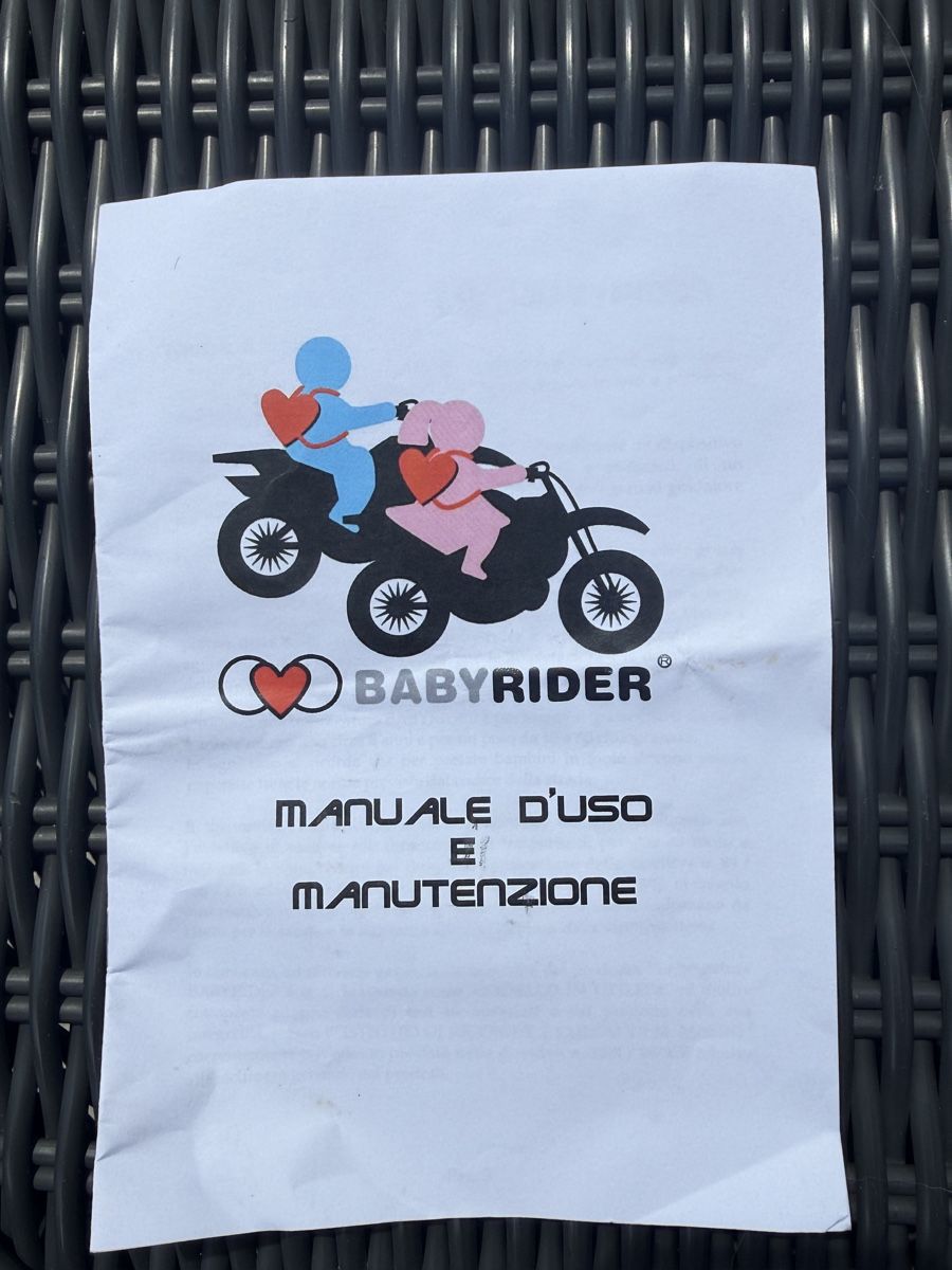 Tutti i ricambio per moto: BabyRider Harness pour Moto – Nuovo (secondo la descrizione) da Fontainemelon venduto da Maxm66 2