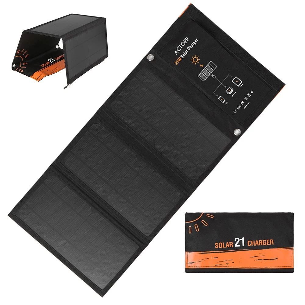 Caricabatterie: 21W faltbare Solar Ladestation – Nuovo e nell'imballaggio originale da Malans GR venduto da BUYBEST-Schweiz