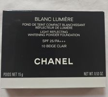 CHANEL BLANC LUMIÈRE fond de teint compact 10 Beige Clair