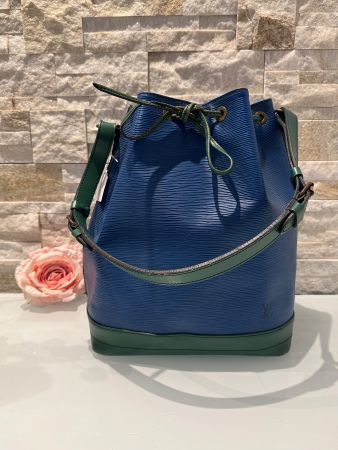 Louis Vuitton Grand Noé Epi blau grün - Nr. 1456