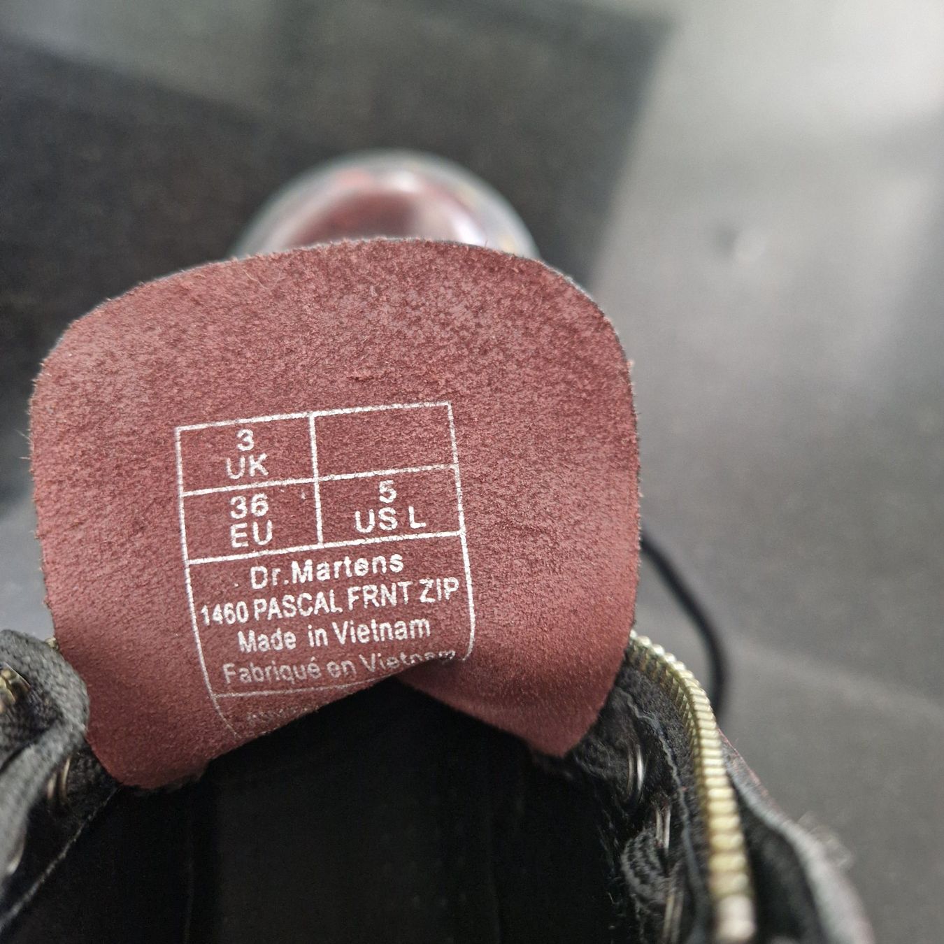 Dr. Martens Herrenschuhe: Dr.Martens Pascal Front Zip, Gr.36, Neuwertig – Gebraucht aus Gränichen von sunchi07 2