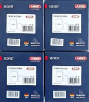 4 x ABUS Secvest FUMK50020W Mini-Funk-Öffnungsmelder (weiß)