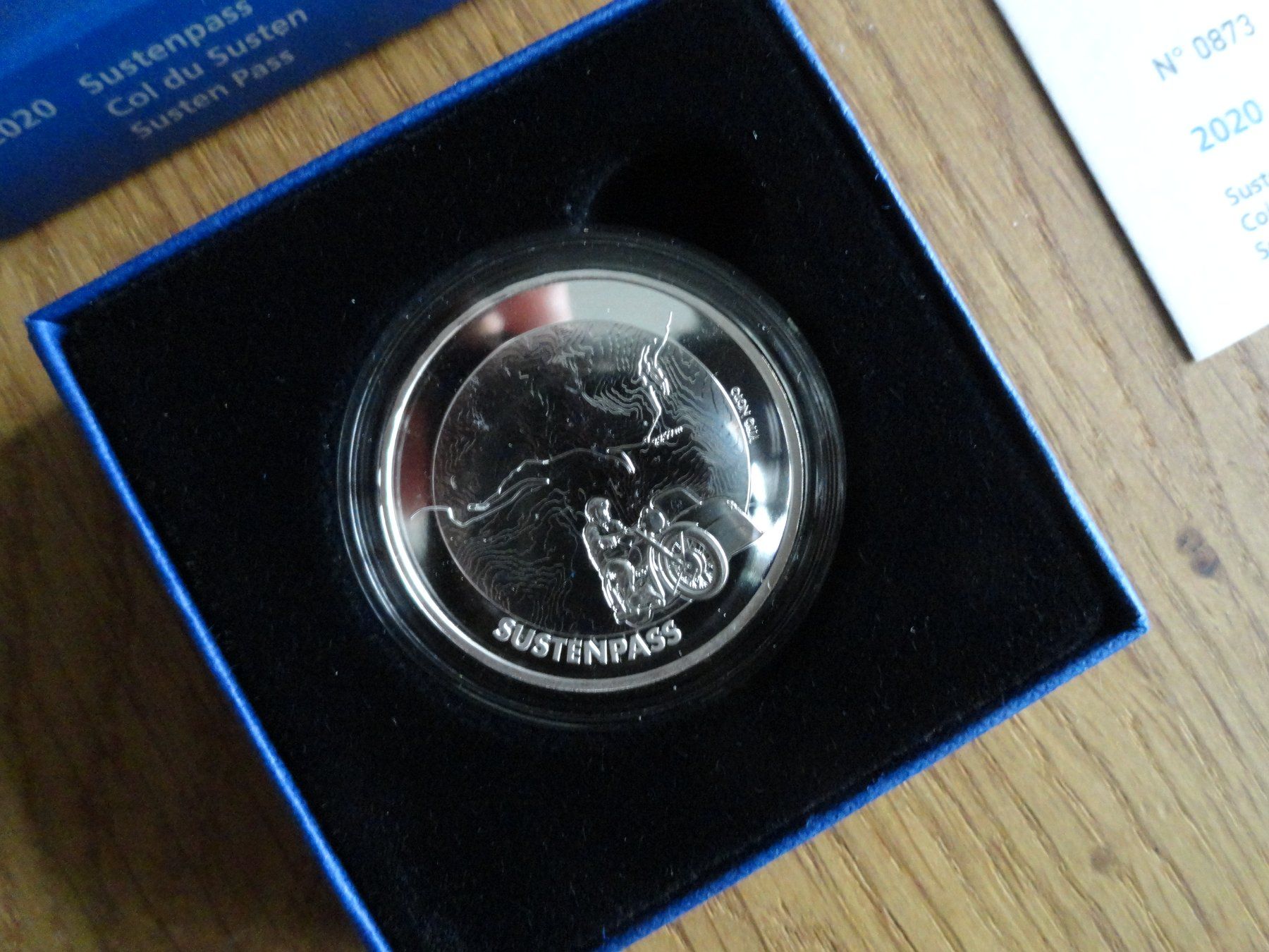 Tutti le monete: 20 Fr. Silber Sondermünze 2020 - "Sustenpass" – Nuovo e nell'imballaggio originale da Gerlafingen venduto da Shiva_74 1