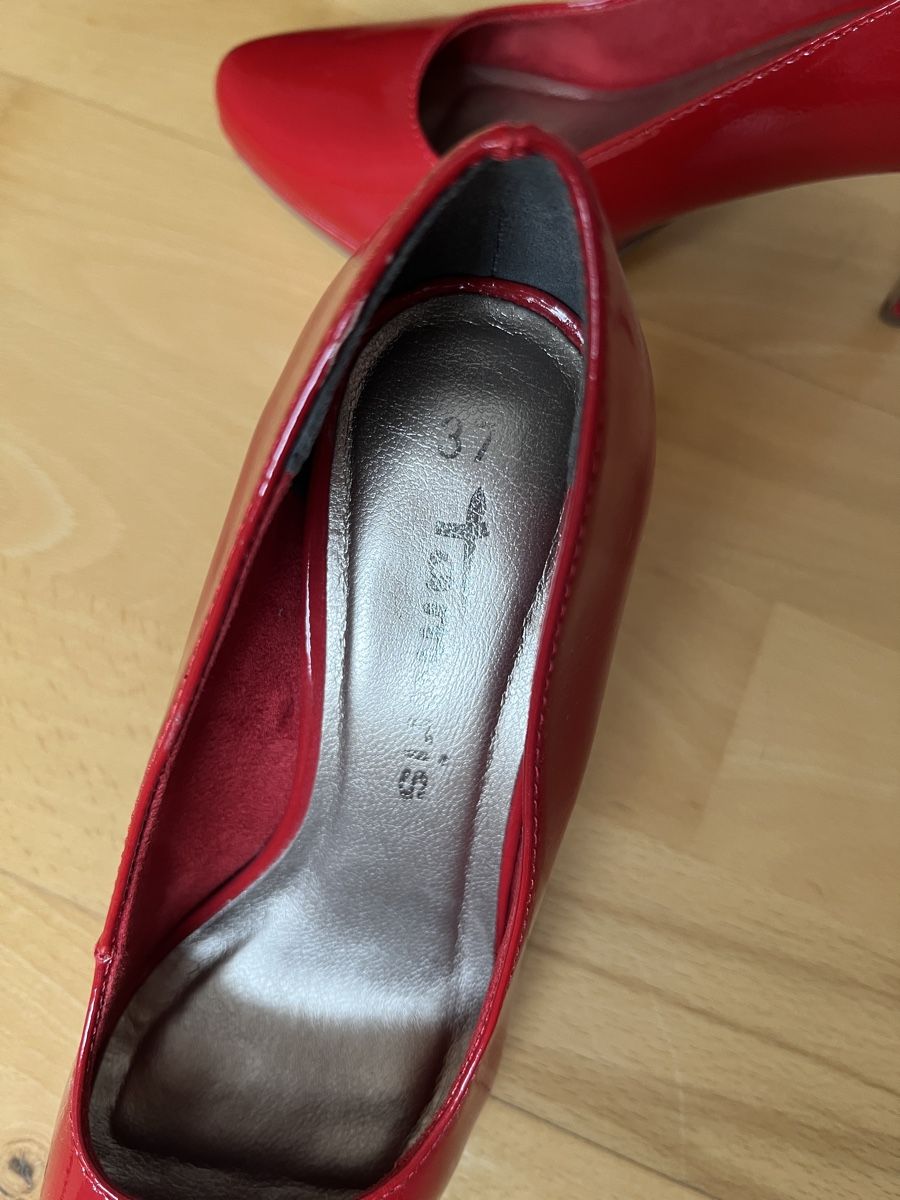 Tamaris Damenschuhe: ROTE TAMARIS PUMPS GR.37 – Neu (gemäss Beschreibung) aus Rothrist von FL_17 1