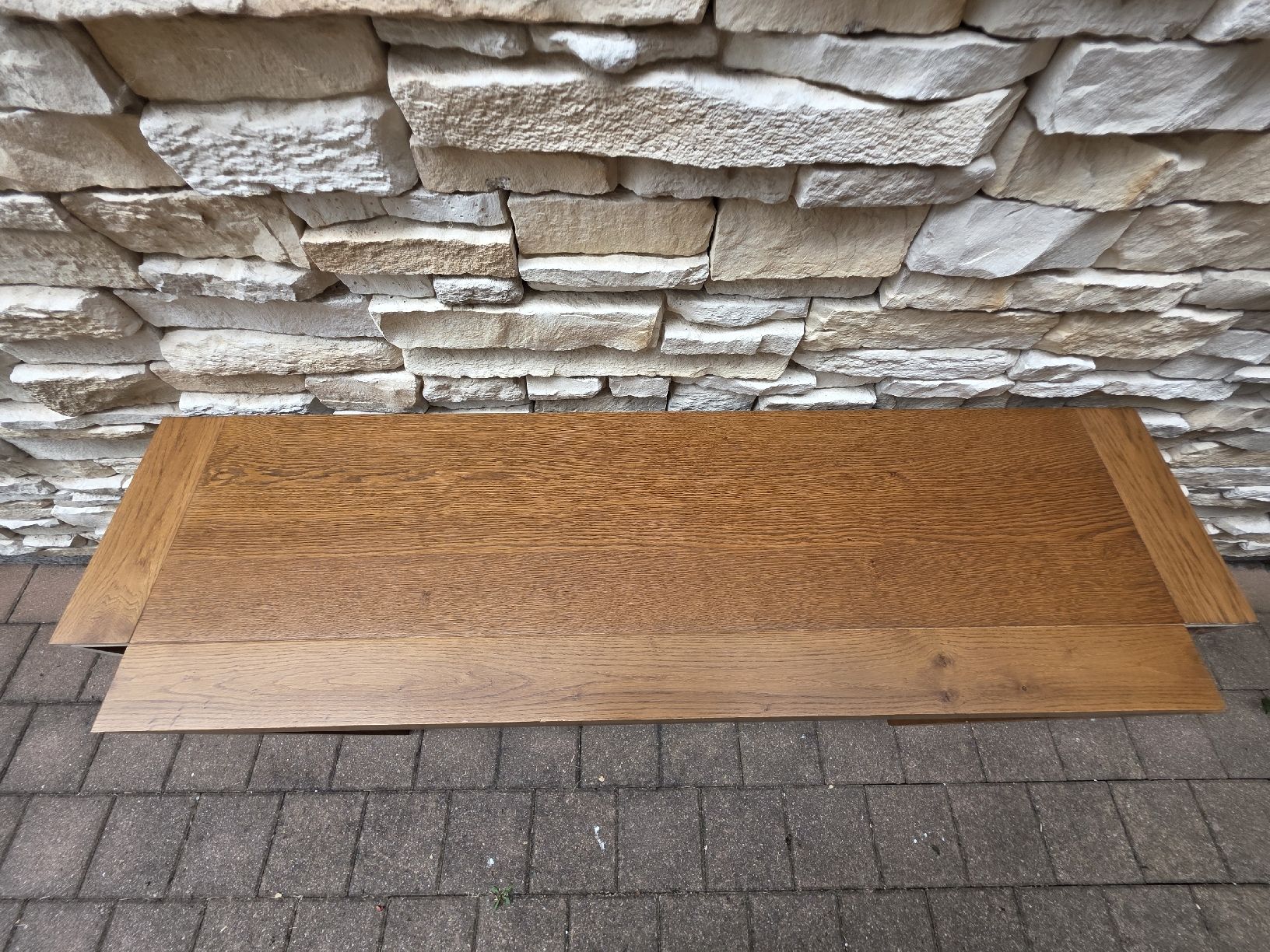 Tables: 2x Eichen Wandkonsole / Konsolentisch – D'occasion à Unterterzen par Jerommeke 4