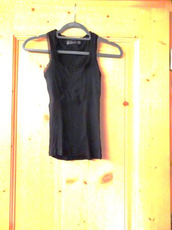 Uni schwarzes Top von Zara Gr. XS/S - 2603136