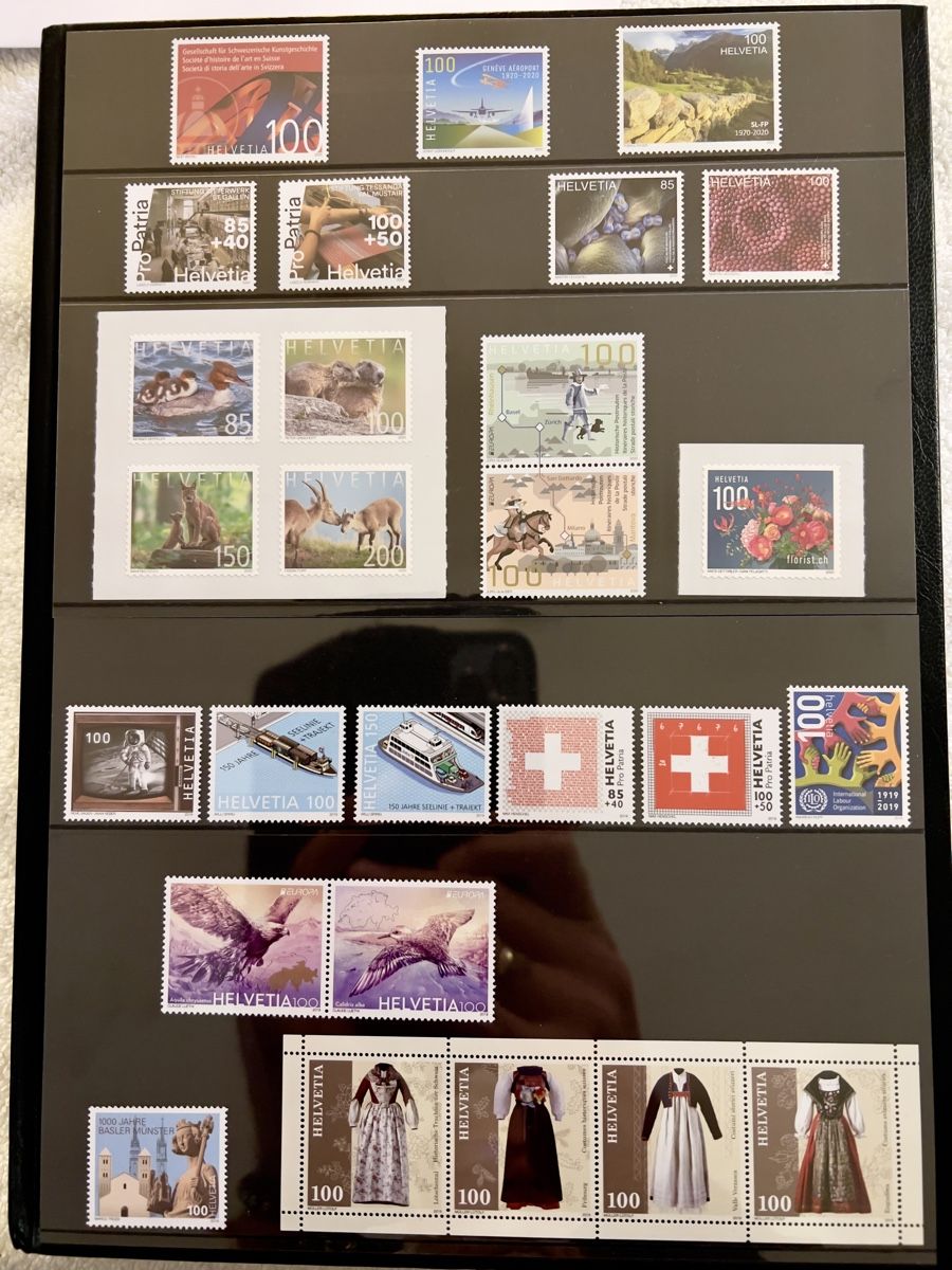 Tutti i francobolli: Frankatur postfrisch CHF 100.- – Nuovo (secondo la descrizione) da Glattbrugg venduto da Artos67