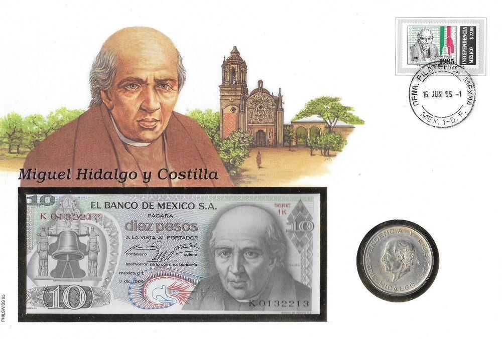 Banconote: Banknotenbrief Mit Silbermünze Mexico – Nuovo e nell'imballaggio originale da Muralto venduto da Alex1912