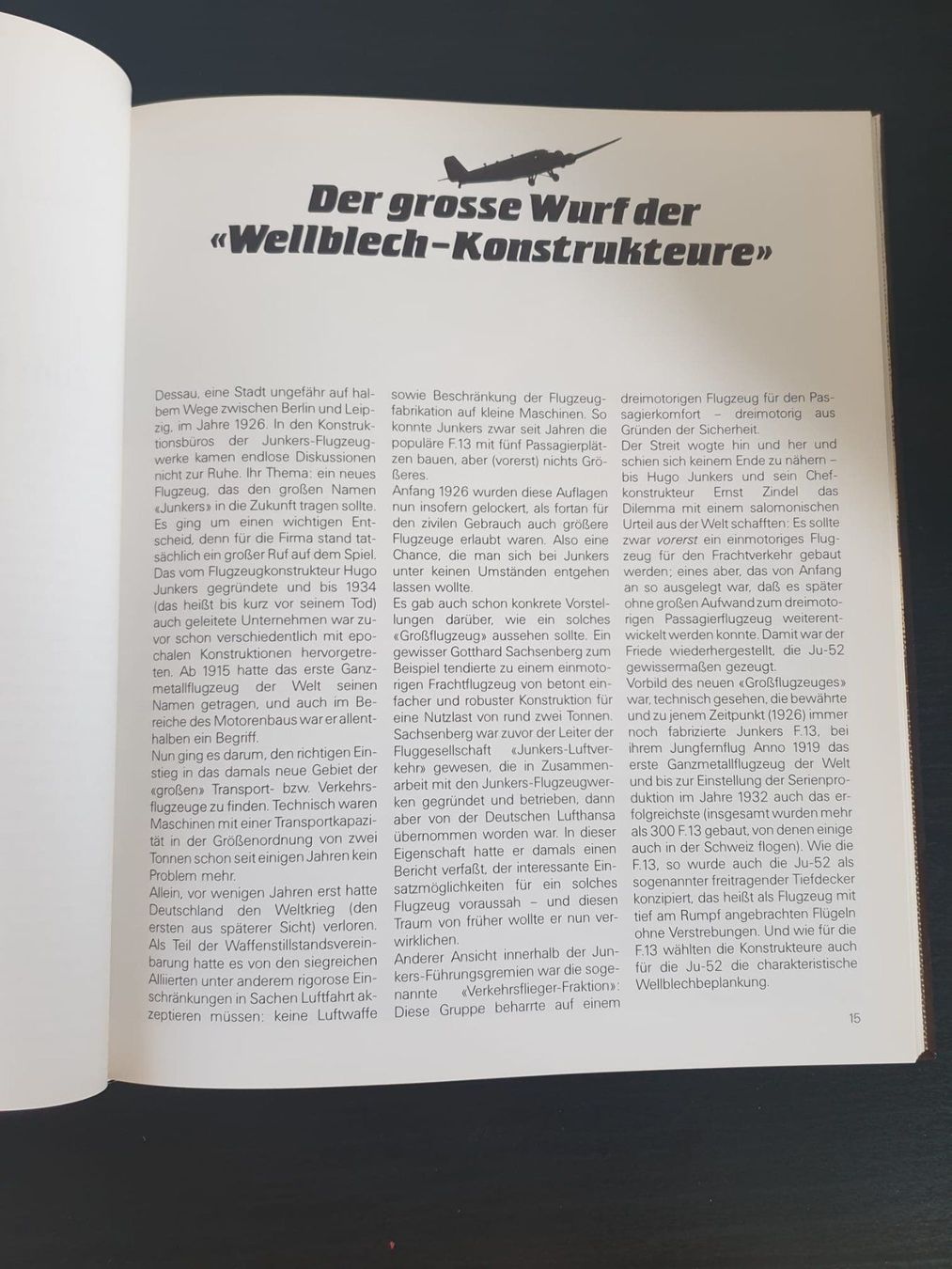 Libri: Flieg weiter, Ju-52! (Flugzeugbuch) – Usato da Langnau am Albis venduto da jer_pm72 3