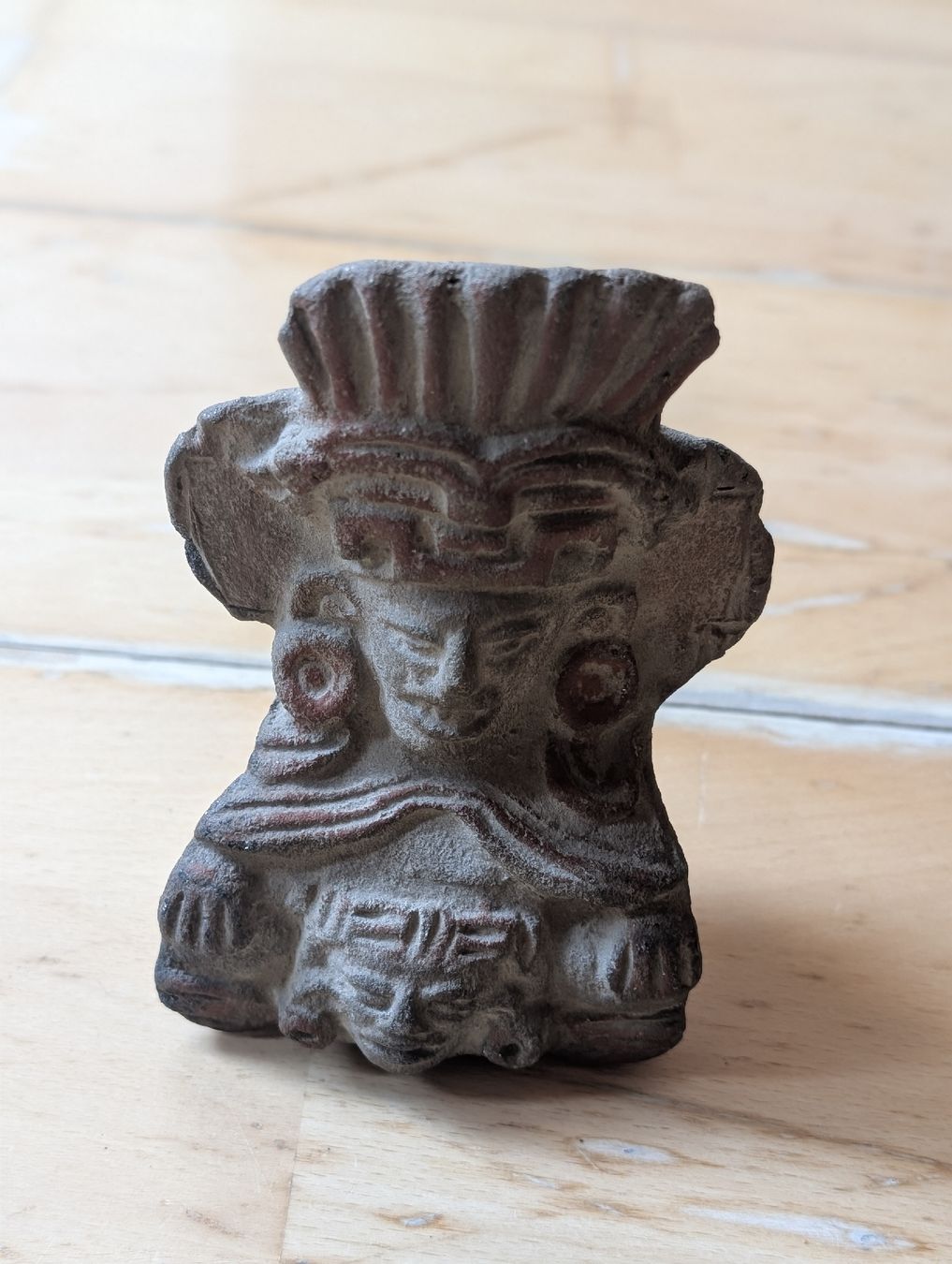 Sculture & Statue: Ancienne Statuette / Urne en Terre Cuite - Style Précolombie – Usato da Daillens venduto da cla_sj2w 2